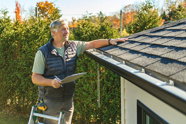 Professional Roofing technician working in Woodsville, NH